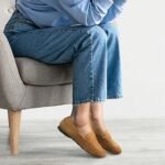 Zelaprox Women's Suede Penny Loafers for Office & Casual - Image 4