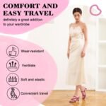 Zelaprox Square Toe Kitten Heel Sandals - Image 8