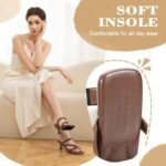 Zelaprox Square Toe Kitten Heel Sandals - Image 10