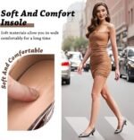 Zelaprox Pointed Toe Wedding Shoes: Low Heel for Party - Image 6