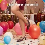 Zelaprox Square Toe Kitten Heels | Mary Jane Pumps with Buckle Strap - Image 9