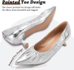 Zelaprox Pointed Toe Wedding Shoes: Low Heel for Party - Image 12